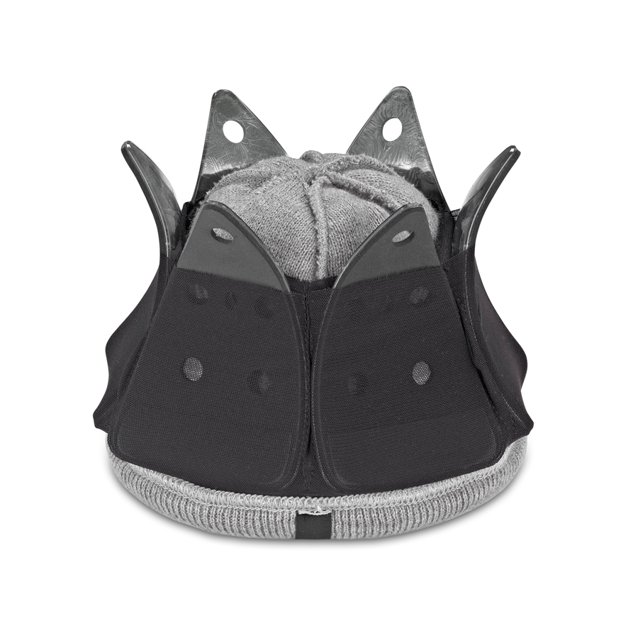 Inverted View of Protective Headgear